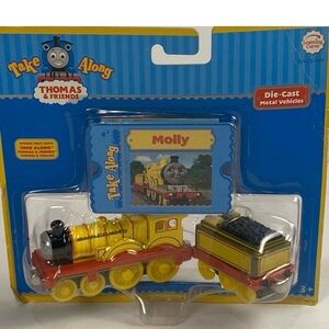 Molly Tender Thomas the Tank Engine Take Along Die Cast Engine Cars Vintage Toy